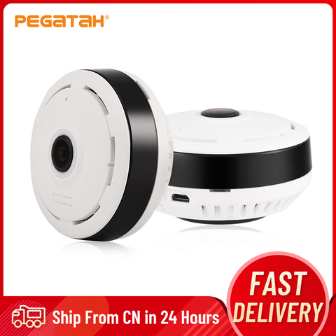 Wifi Panorama Camera 1080P 2MP Security Camera 360 Degree Panoramic Fisheye IP Camera Night Vision Cctv Surveillance Camera ► Photo 1/6