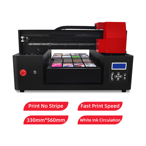Full Automatic Phone Case Printer UV Printer A3+ Flatbed Printer For Plastic Acrylic Metal Glass TPU Leather Fast Print Speed ► Photo 1/6