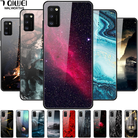 Tempered Glass Hard Cover for Samsung Galaxy M31s M21s M31 M21 M51 M11 M01 Phone Case Protective M 21s Fundas Bumper Coque ► Photo 1/6