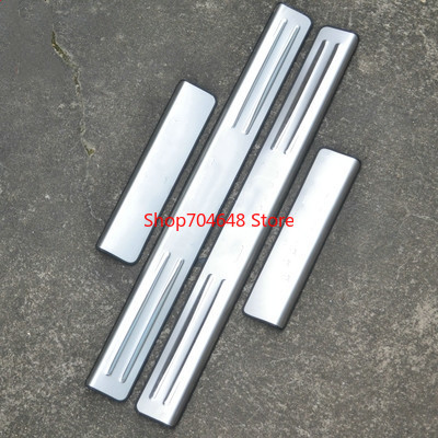 stainless steel Car door cover outside door sill plate for BMW X5 E70 X6 E71 2008 2009 2010 2014 2015 2016 2017 2022 car styling ► Photo 1/2