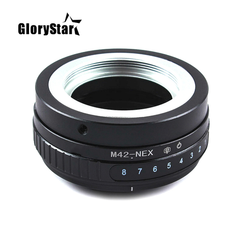 GloryStar Tilt Shift Adapter Ring for M42 Lens to Sony NEX E Mount Camera ILCE-7 A7S A7R II A5100 ► Photo 1/6