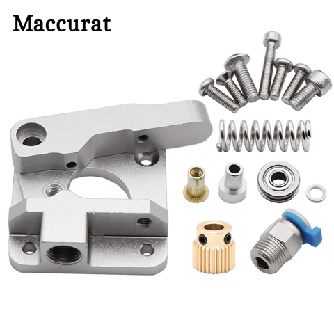 3D Printer Parts MK8 Extruder Upgrade Aluminum Block bowden extruder 1.75mm Filament Reprap Extrusion for Ender 3 CR10 CR10S ► Photo 1/6