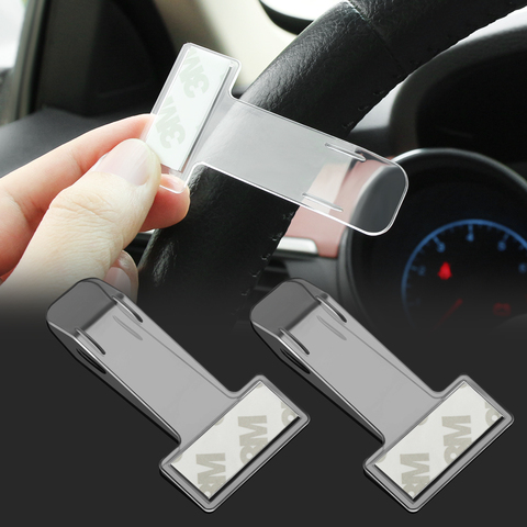 2pcs Car Windshield Tickets Clip For renault scenic 2 vw passat b7 fiat 500x mitsubishi outlander 3 Vesta lada accessories ► Photo 1/3