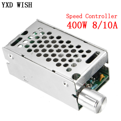 400W Speed Controller Adjustable PWM Motor Speed Controller DC 12V/24V/36V/60V 8A PWM Control Switch Voltage Regulator Module ► Photo 1/4