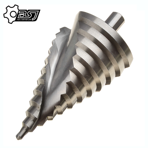 1pcs 6-60mm Pagoda Drill Hexagon Screw Drill HSS Power Tools Spiral Grooved Metal Steel Step Drill Bits Reamer Reaming Drilling ► Photo 1/6
