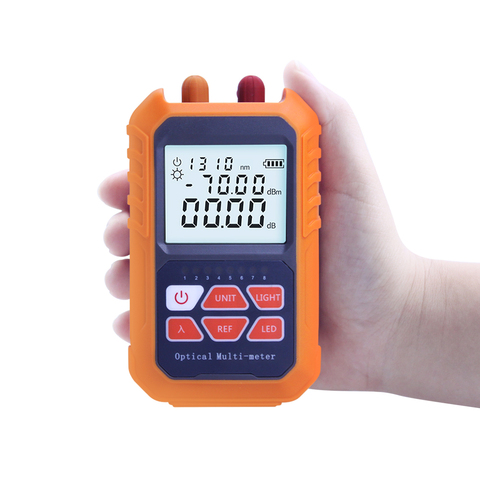 Ftth 3-in-1 handheld Fiber mini Optical Power Meter -70+3 dBm Laser source Visual Fau 5MW 5KM  Network Cable Test ► Photo 1/6