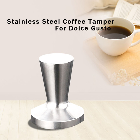 Stainless Steel Smart Dolce Gusto Coffee Tamper 38MM Coffee Barista Espresso Flat Tamper Dolce Gusto Nescafe Coffee Maker Parts ► Photo 1/6