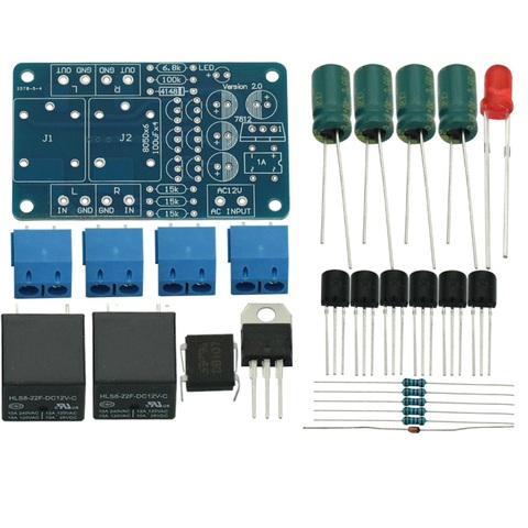 Speaker Protection Board Component Audio Amplifier DIY Boot Delay DC Protect Kit ► Photo 1/4