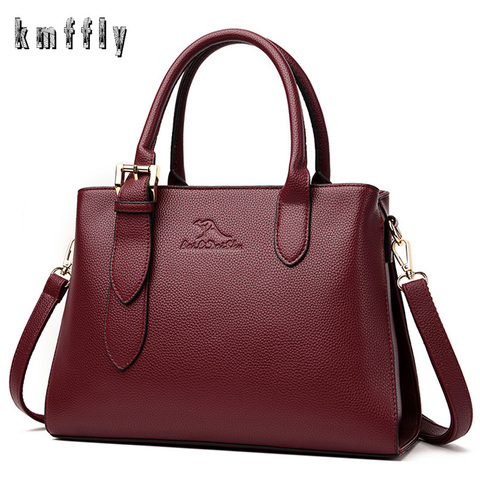 2022 New Women's Bag High Quality Ladies Large Capacity Leather Shoulder Messenger Bag Luxury Designer Women Purses And Handbags ► Photo 1/6