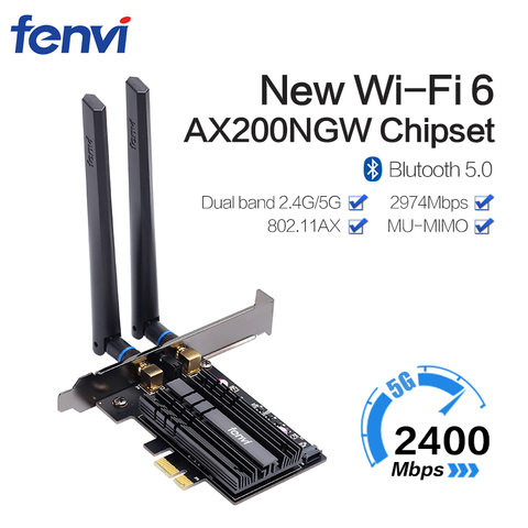 5GHz Intel WiFi 6 AX200 Mini PCIe wifi card 802.11AX 3000Mbps wifi