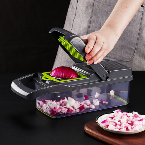 Upgrade Multifunction Vegetable Cutter Kitchen Gadgets Garlic