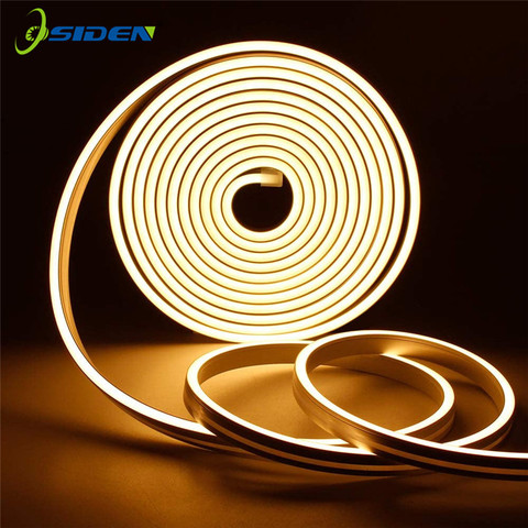 RGB Neon Light 12V 24V Flexible LED Ribbon Tape 5050 2835 120Leds Strip  Light Waterproof Neon Rope White/Warm White Neon Sign