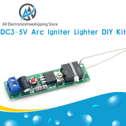 DC3-5V DIY Kit High Voltage Generator Arc Igniter Lighter Kit for DIY Electronic Production Suite ► Photo 1/6