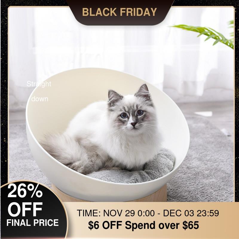 Hot Sell Cat Bed House Round Pet Small Dogs Nest Warm Kennel Kittens Beds Window Indoor Home Mats Outdoor Travel Products ► Photo 1/6