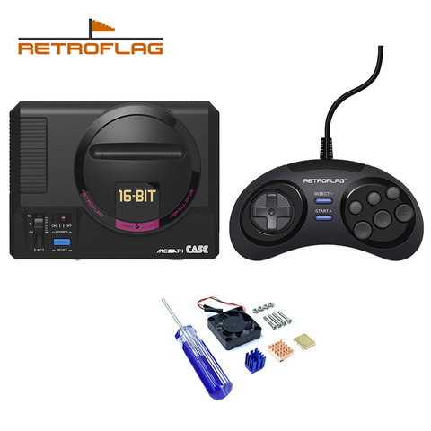 Retroflag MEGAPi Case for Raspberry Pi 3 B Plus (3B+) / 3B / 2B Classic USB Wired Controller for Raspberry Pi, Windows, Switch ► Photo 1/6