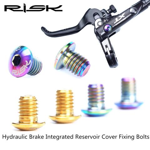 RISK A Whole/Separate Oil Cylinder Lid Bolt MTB Road Bike Integrated Brake Lever Disc Fixed Screw Bicycle Hydraulic Brake Bolt ► Photo 1/6