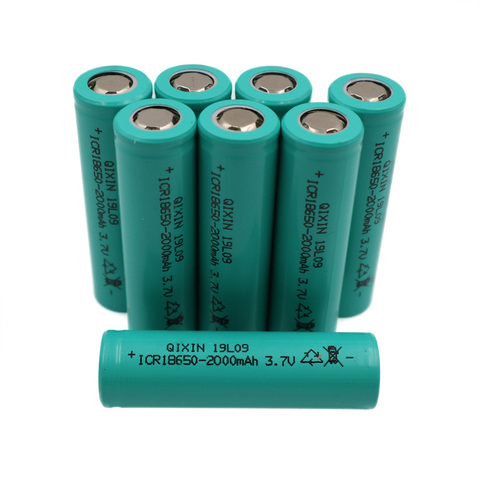 C&P Li-ion 2000mAh 8pcs 18650 batteries cells high power tool battery cell discharge current lithium battery rechargeable 20A ► Photo 1/6