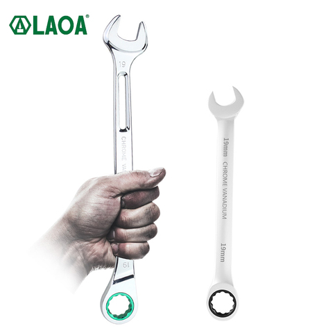 LAOA 72T Ratchet Wrench CR-V two-end Torx Wrench Car Repair  Hand Tools ► Photo 1/6