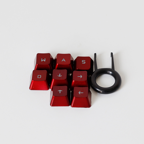 Original WASD and arrow key caps for Logitech mechanical keyboard G910 G810 G310 backlit keycap for Omron B3k romer-g switch ► Photo 1/5