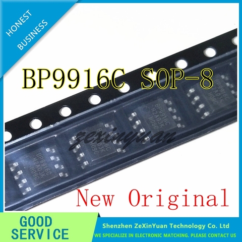 10PCS/LOT BP9916C BP9916 9916C SOP-8 LED CONSTANT CURRENT DRIVE CHIP SHORT CIRCUIT PROTECTION OVERHEAT REGULATION ► Photo 1/1