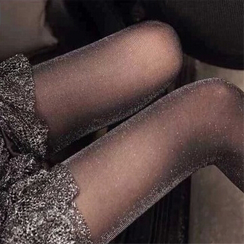 The New Shiny Pantyhose Glitter Stockings Womens Glossy Tights Wholesale CC1049 ► Photo 1/6