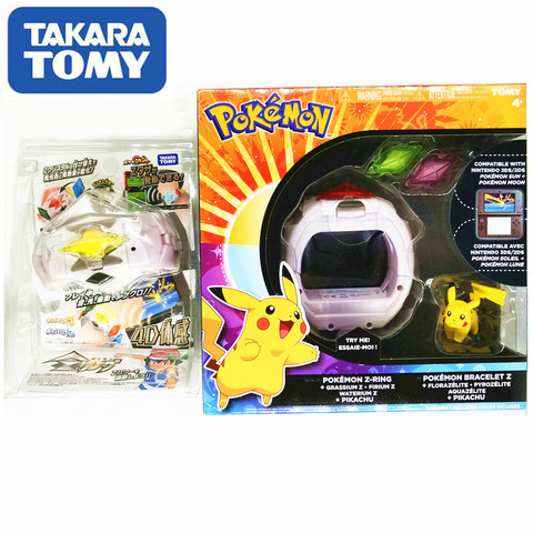 Pokemon Tomy Box Sun Moon Game Linkage 4d Somatosensory Z Bracelet