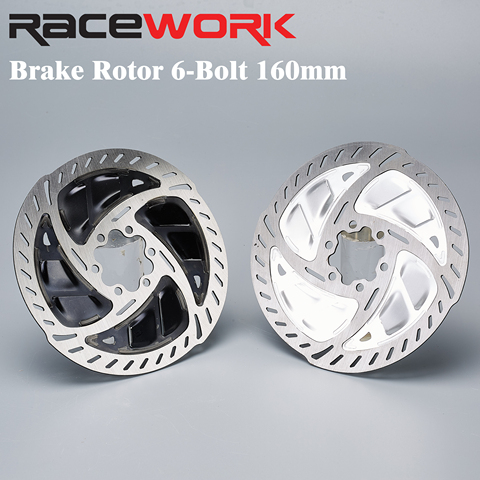 High Quality MTB Road Bicycle Disc Brake 160mm Radiating 6 Bolts Heat Dissipation Bike Rotor With Bolts Accessories ► Photo 1/6