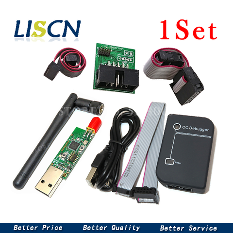 CC2531 Zigbee Emulator CC-Debugger USB Programmer CC2540 CC2531 Sniffer with antenna Bluetooth Module Connector Downloader Cable ► Photo 1/5