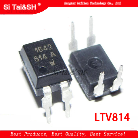 10pcs LTV-814 DIP-4 LTV814 DIP LTV-814A compatible optocoupler PC814 DIP4 original authentic ► Photo 1/1