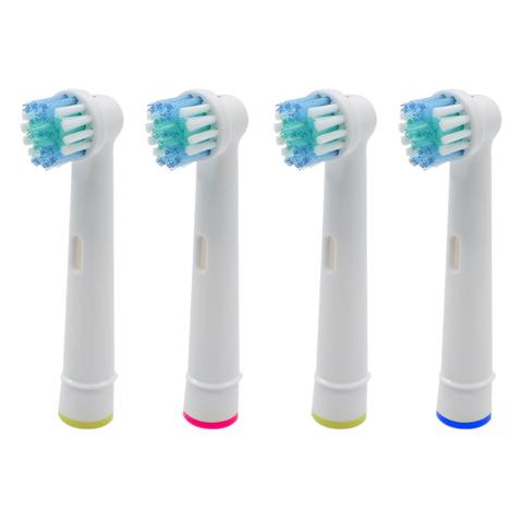 4pcs Replacement Brush Heads For Oral-B Electric Toothbrush fit Braun Professional Care/Professional Care SmartSeries/TriZone ► Photo 1/5