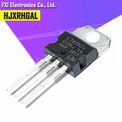 10PCS L7818CV L7818 TO-220 TO220 7818 LM7818 MC7818 stabilivolt voltage-regulator tube New original ► Photo 1/2