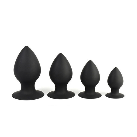 Super Big Size Anal Plug Silicone Butt Plug With Strong Sucker Sex Toys for Women Anal Plug Unisex Erotic Sex Products for Men ► Photo 1/6