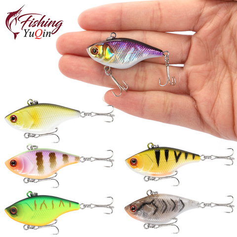 1PCS 4cm 4.6g Mini VIB Fishing Lure Rattlin Vib Hard Bait Wobbler Crankbait Isca Artificial Perch ► Photo 1/6