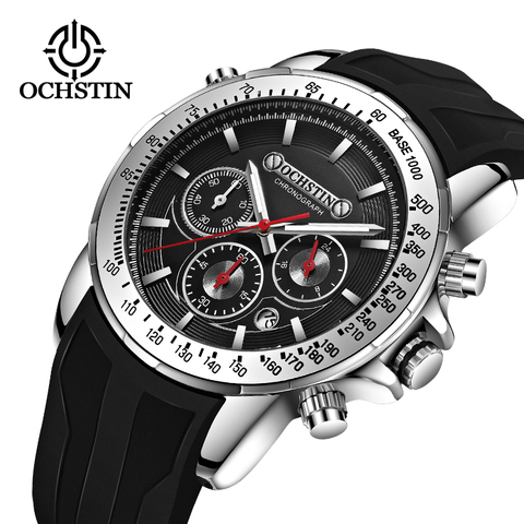 OCHSTIN New Mens Watches Top Brand Luxury Quartz Wristwatch Clock Chronograph Waterproof Sport Watch for Men Relogio Masculino ► Photo 1/6