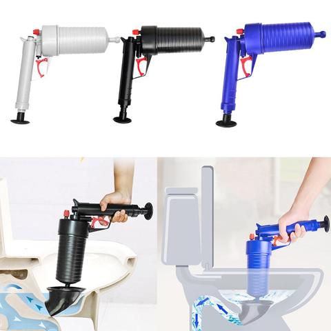 Air Pump Pressure Pipe Plunger Drain Cleaner Sewer Sinks Basin Pipeline Clogged Remover Bathroom Kitchen Toilet Cleaning Tools ► Photo 1/6