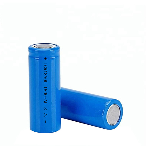 18500 Battery 1600mAh 3.7V Rechargeable Battery 18500 Bateria Recarregavel Lithium li-ion Batteies Baterias ► Photo 1/2
