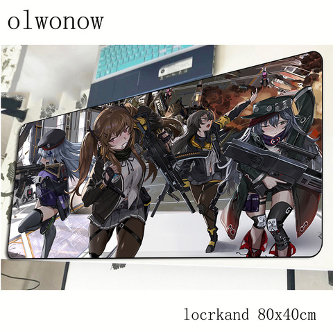 Girls Frontline mousepad 800x400x3mm locrkand gaming mouse pad gamer mat High-end game computer desk padmouse keyboard play mats ► Photo 1/4