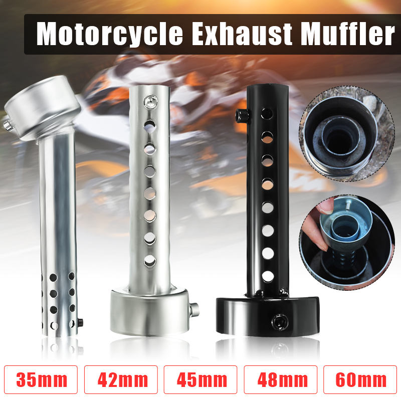 Motorcycle Can DB Killer Silencer Noise Sound Eliminator Exhaust Adjustable  Muffler Silencer 35mm/42mm/45mm/48mm/60mm - Price history & Review, AliExpress Seller - Banoo66 Store Store