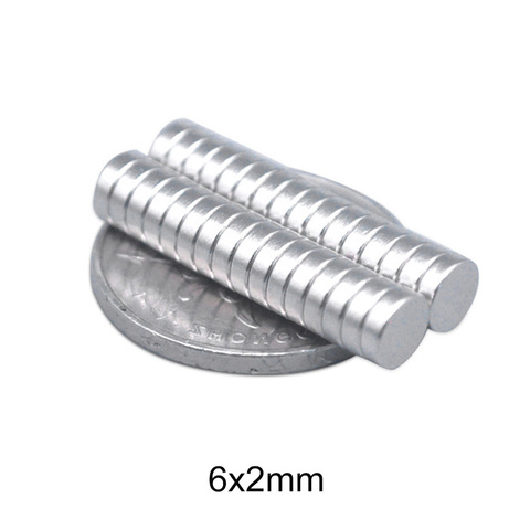 50~1000pcs 6x2 Mini Small Magnets strong 6mmx2mm Fridge N35 Neodymium Magnet disc 6x2mm Permanent Magnets 6*2 electro magnetics ► Photo 1/6