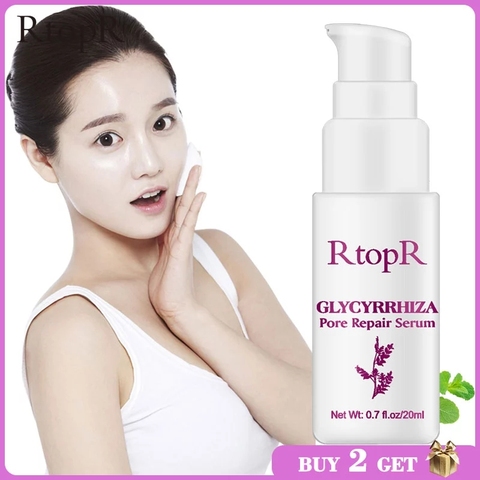 RtopR Glycyrrhiza Face Pore Repair Serum Collagen Face Anti Wrinkle Whitening Cream Oil Control Hydrating Effective Shrink Pores ► Photo 1/6