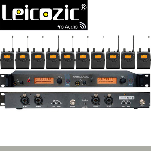 Leicozic Professional in ear monitor system bk2050-10 receivers in ear monitor stage monitor SR2050 IEM Pro Stage sound systems ► Photo 1/6