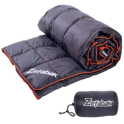 Agemore  Down Camping Blanket Outdoor Ultralight Down Blanket Compact Waterproof Camping Hiking Travel 500g Down Filler ► Photo 1/6