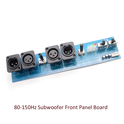 80-150Hz Bass adjustable frequency adjustable phase subwoofer front panel Board ► Photo 1/6