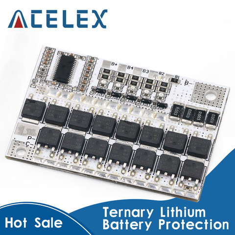 3s/4s/5s Bms 12v 16.8v 21v 3.7v 100a Li-ion Lmo Ternary Lithium Battery Protection Circuit Board Li-polymer Balance Charging ► Photo 1/6