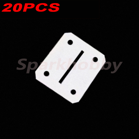 20PCS Sparkhobby RC Paper Hinge Loose-leaf light weight Flat hinge for connecting KT board aircraft fixed wing RC Accessories ► Photo 1/6