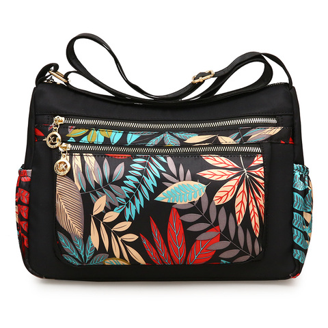 Hawaii style Shoulder Bags Rural style Printing Leisure Or Travel Bag Water Proof Oxford Messenger Bag for Women 2022 New Bags ► Photo 1/5