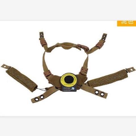 Wendy Helmet Suspension System Helmet Lanyard FAST MICH Military Airsoft Outdoor Hunting BK/DE/RG Helmet Accessies ► Photo 1/6