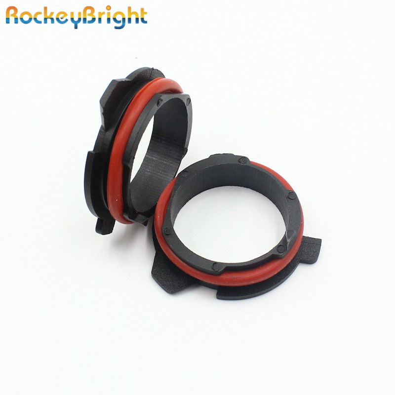 Rockeybright Car H7 Led Headlight Bulb Adapter Holder Base For