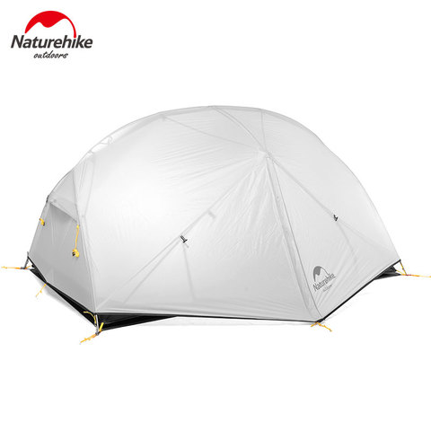Naturehike Mongar 2 Person Camping Tent Ultralight 20D Double Layer Waterproof Travel Tent Camping Hiking Equipment With Mat ► Photo 1/6