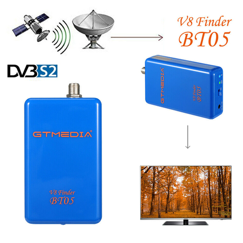 GTMEDIA V8 Finder BT03 DVB-S2 Digital Satellite Finder Receiver